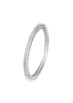 92.5 Sterling Silver Bangles Set of 2