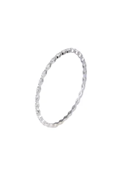 92.5 Sterling Silver Linear Bangles Set of 4