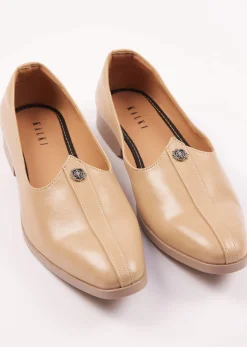 Beige Formal Juttis For Men
