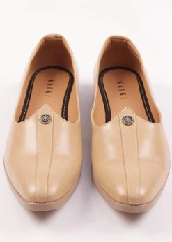 Beige Formal Juttis For Men