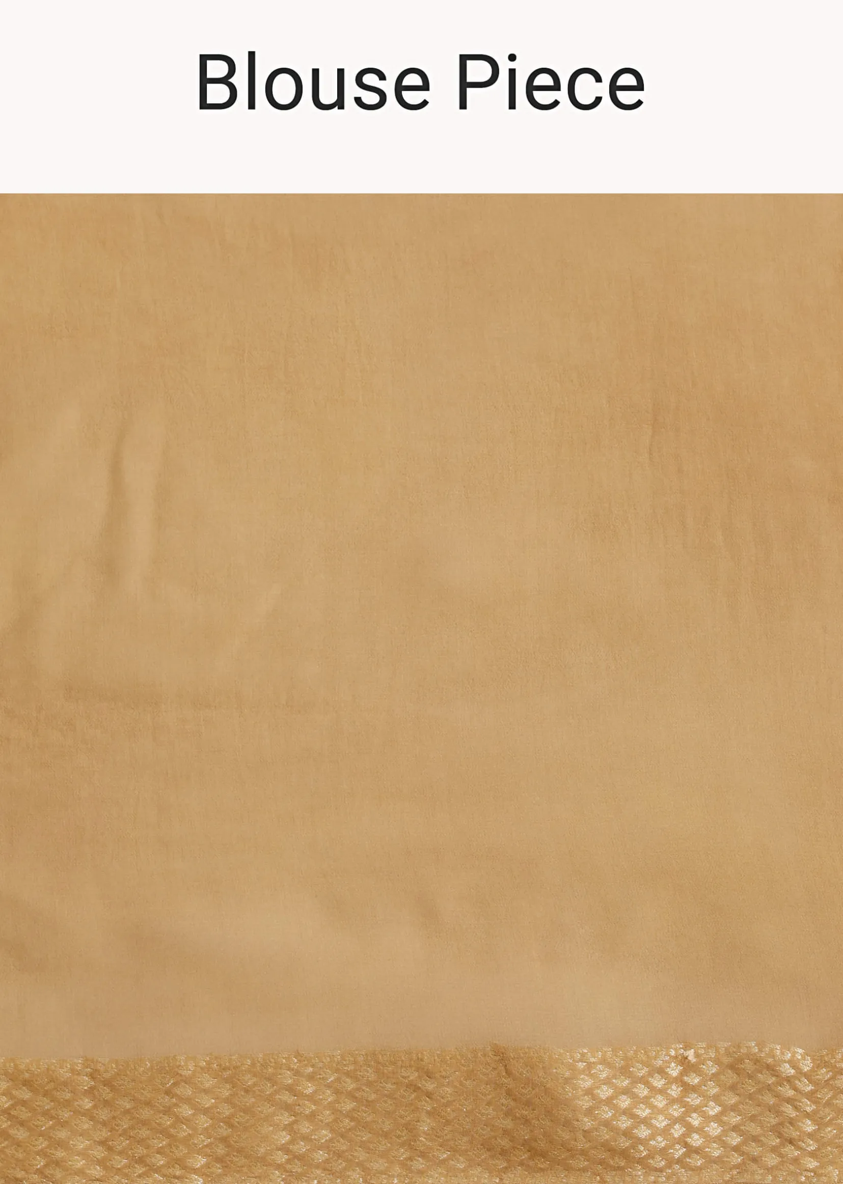 Beige Khaddi Georgette Jaal Work Saree With Animal Bird Motifs