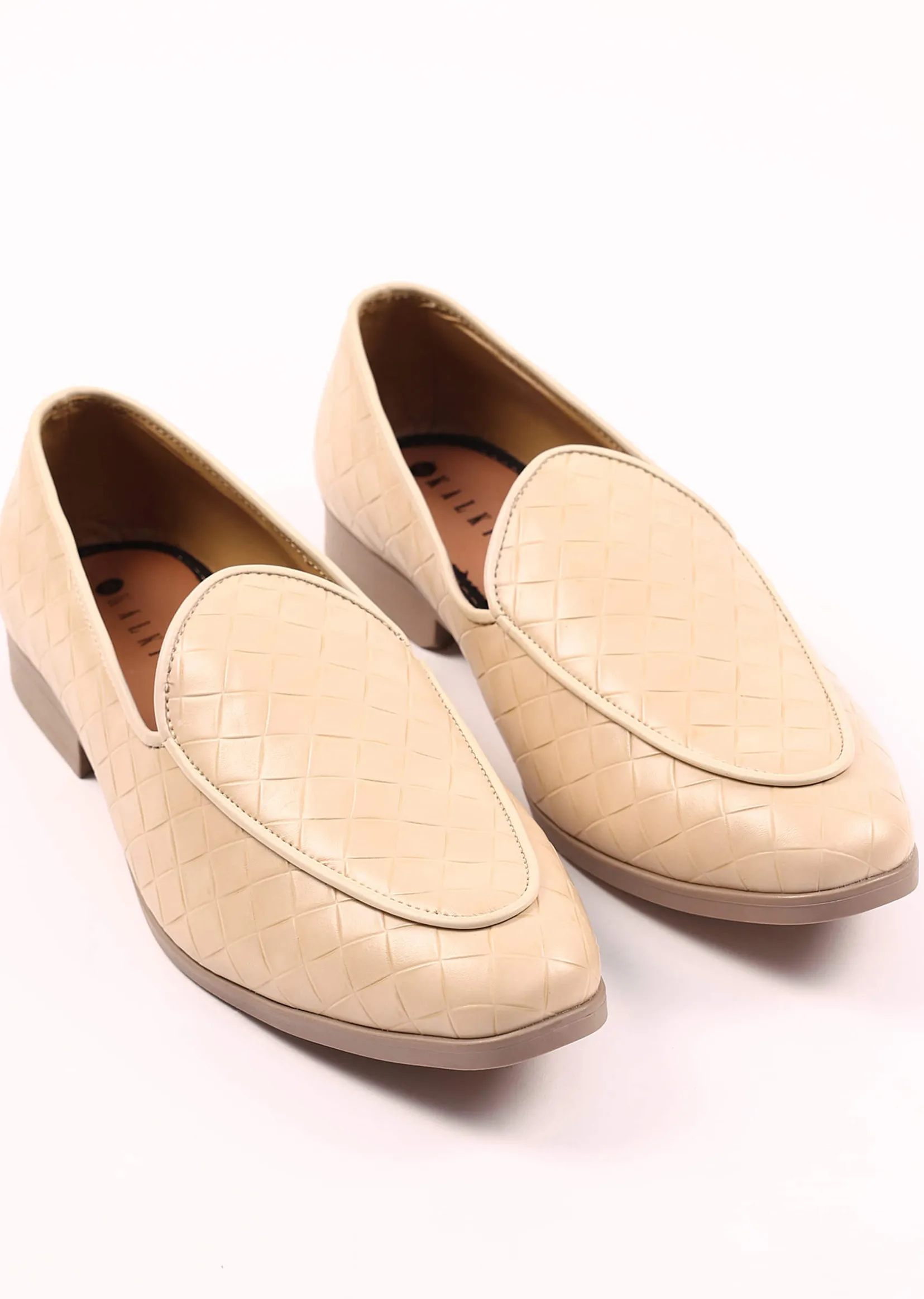 Beige Vegan Leather Jutti