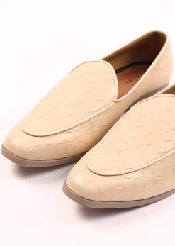 Beige Vegan Leather Jutti