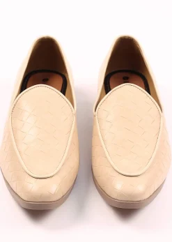 Beige Vegan Leather Jutti