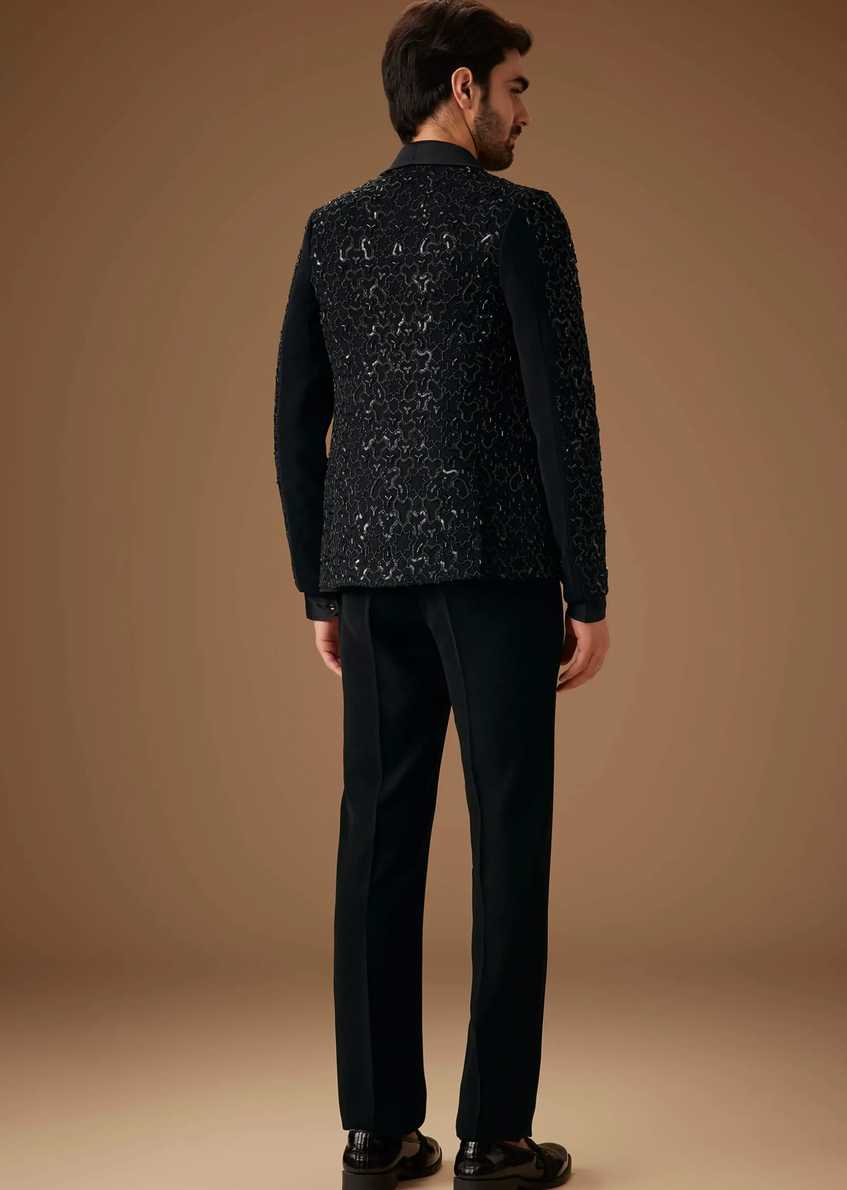 Black Cut Dana Work Tuxedo