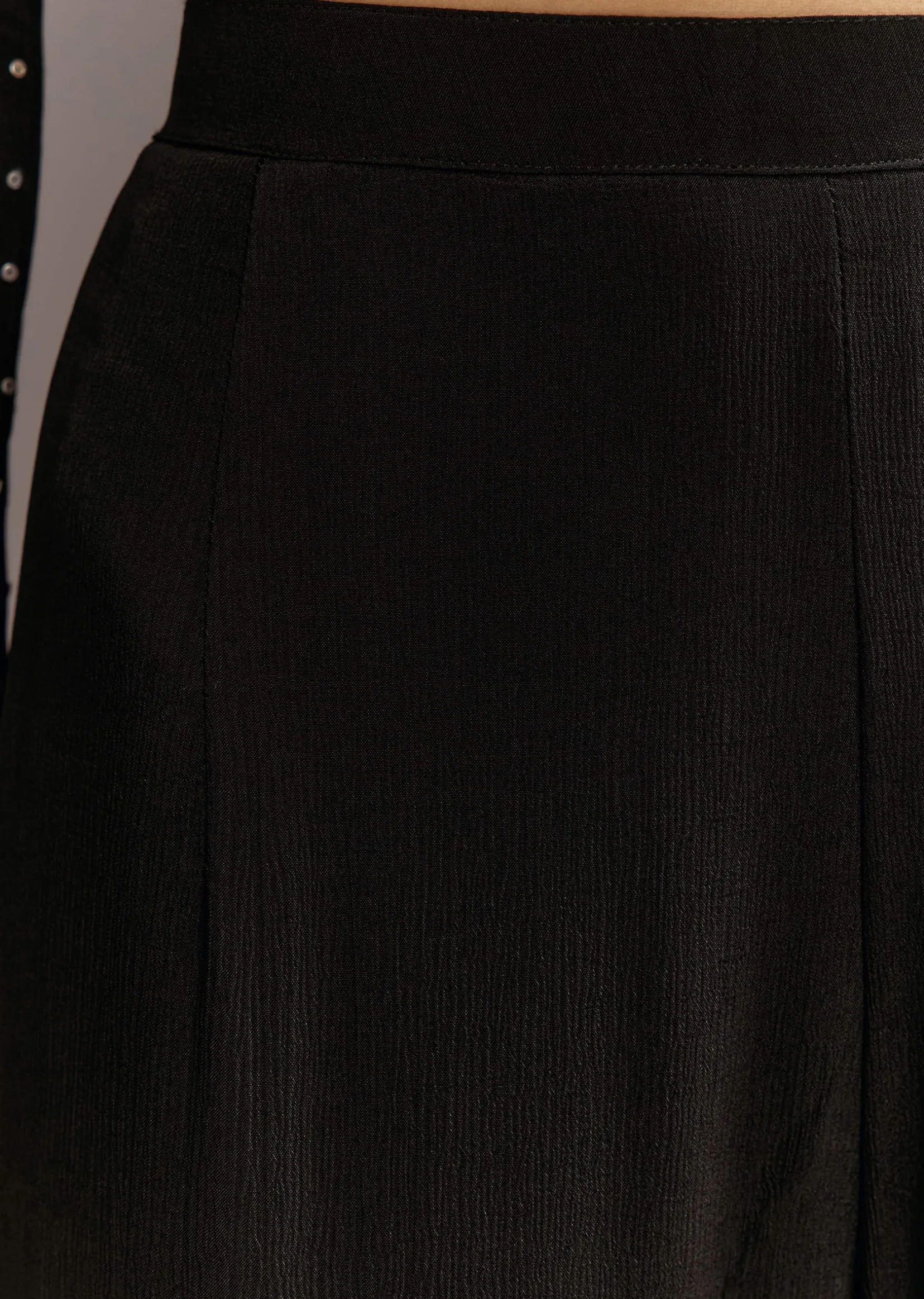 Black Cutdana And Sequins Kurta With Chinon Sharara And Dupatta