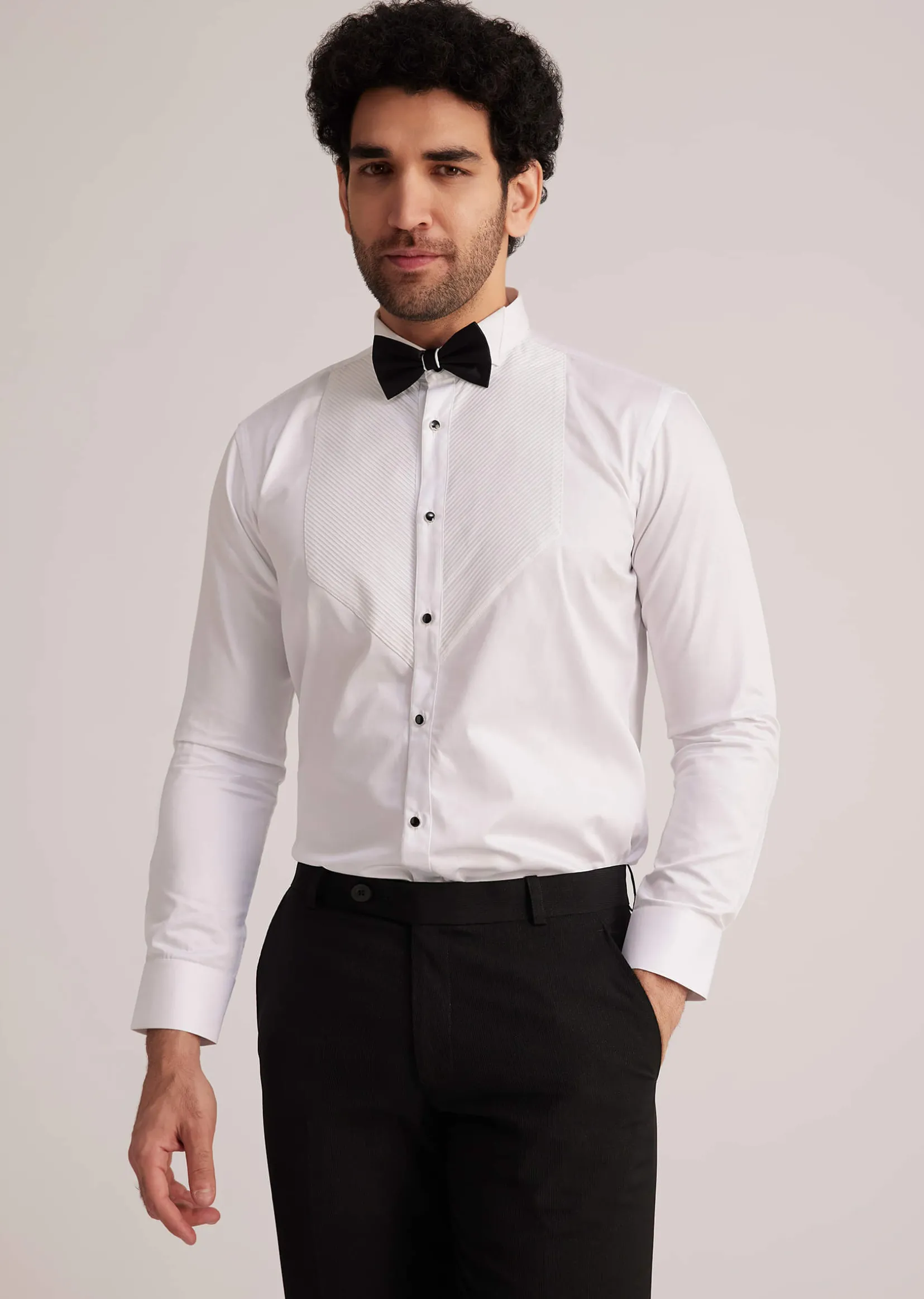 Black Embellished Tuxedo