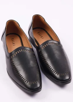 Black Ethnic Juttis For Men