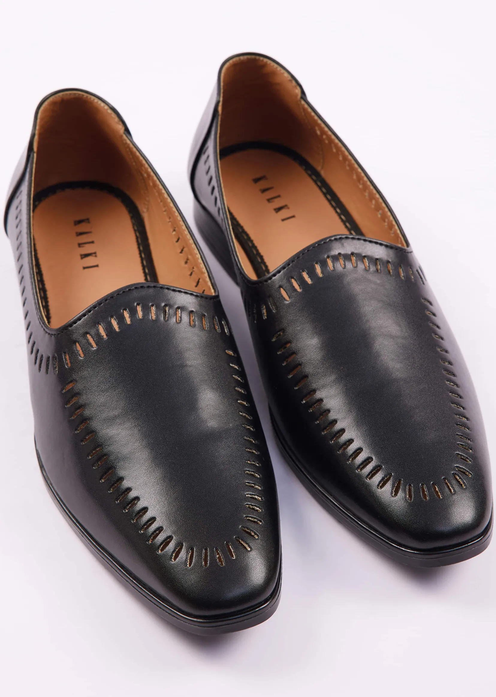 Black Ethnic Juttis For Men