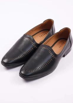 Black Ethnic Juttis For Men