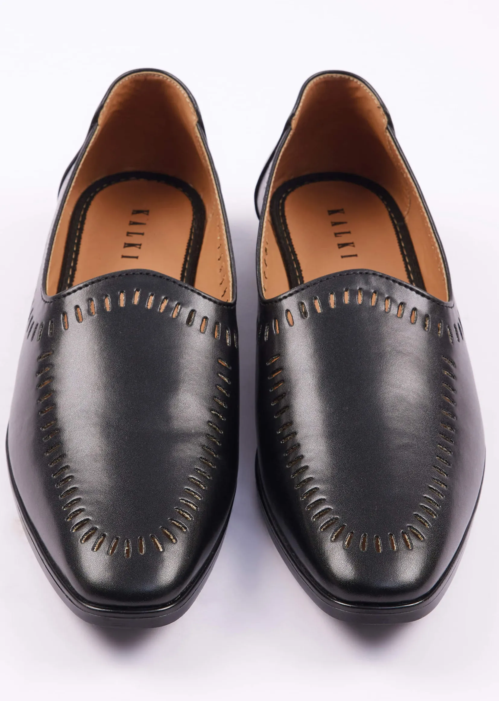 Black Ethnic Juttis For Men
