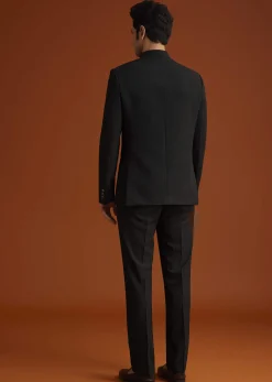 Black Jodhpuri Suit