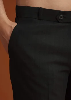 Black Jodhpuri Suit