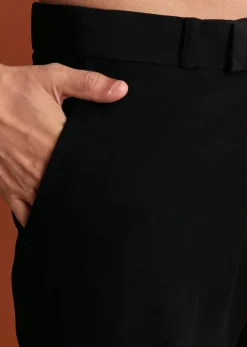 Black Jodhpuri Suit In Lachkaa With Hand Embroidery