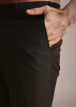 Black Rayon Embroidered Jodhpuri Suit
