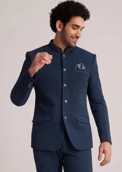 Blue Classic Jodhpuri Suit