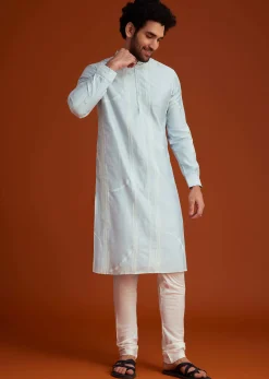 Blue Classic Kurta Pajama Set