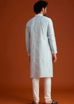 Blue Classic Kurta Pajama Set