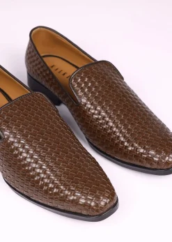 Brown Vegan Leather Jutti
