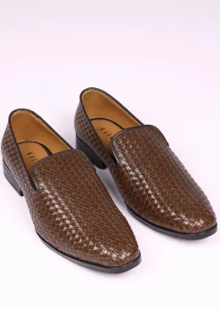 Brown Vegan Leather Jutti