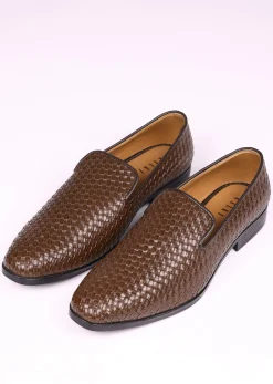 Brown Vegan Leather Jutti