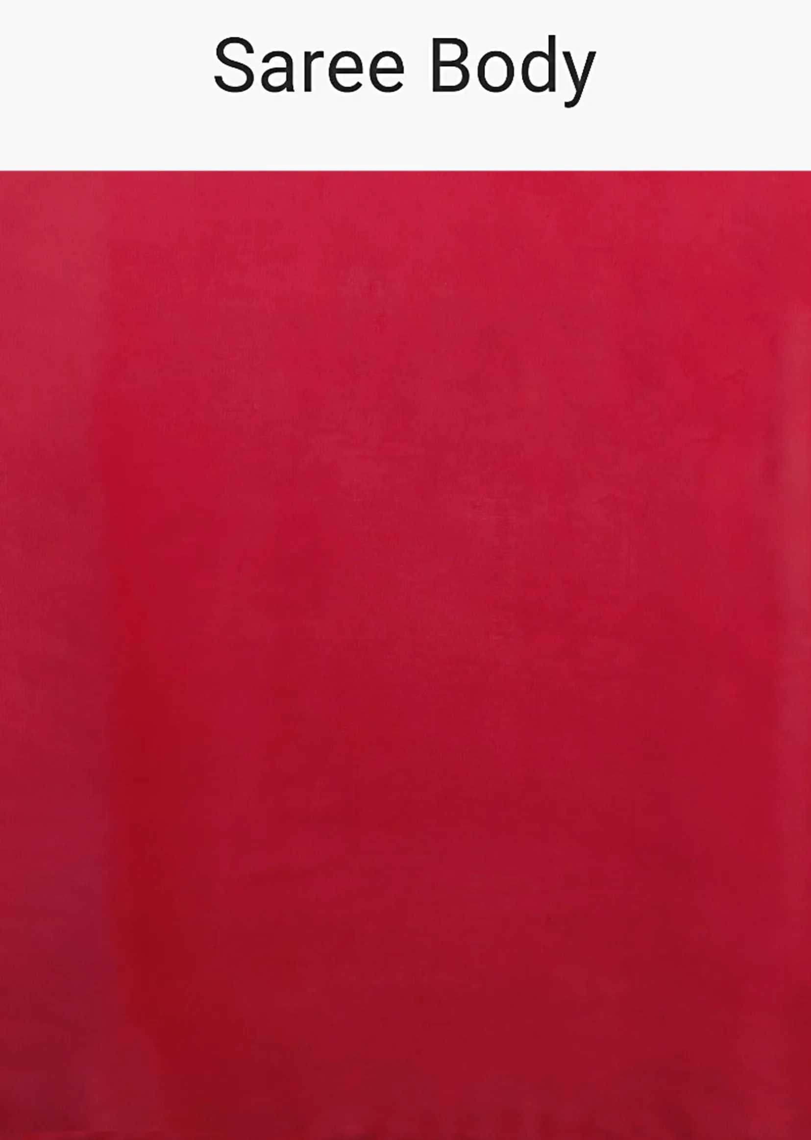 Cherry Red Saree In Georgette With Sequins And Cut Dana Embellished Border And A Ruffle Frill Adorned Crop Top