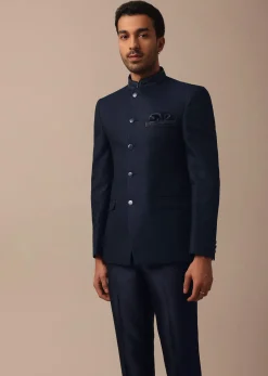 Classic Blue Jodhpuri Suit