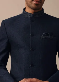 Classic Blue Jodhpuri Suit
