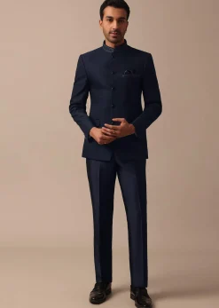 Classic Blue Jodhpuri Suit
