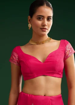 Classic Red Dola Silk Saree With Zari Detailing
