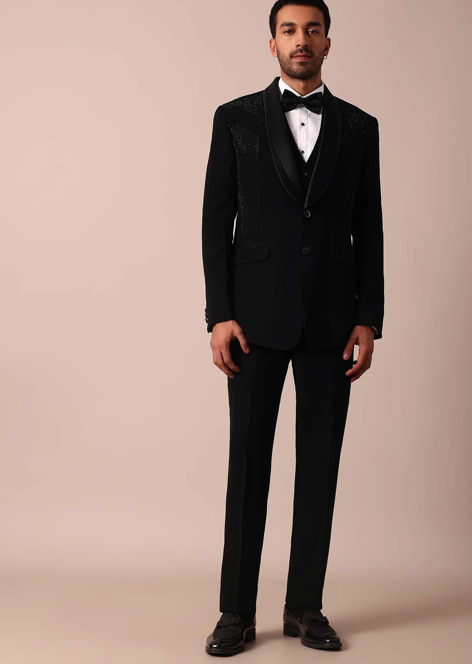 Elegant Black Tuxedo For Men