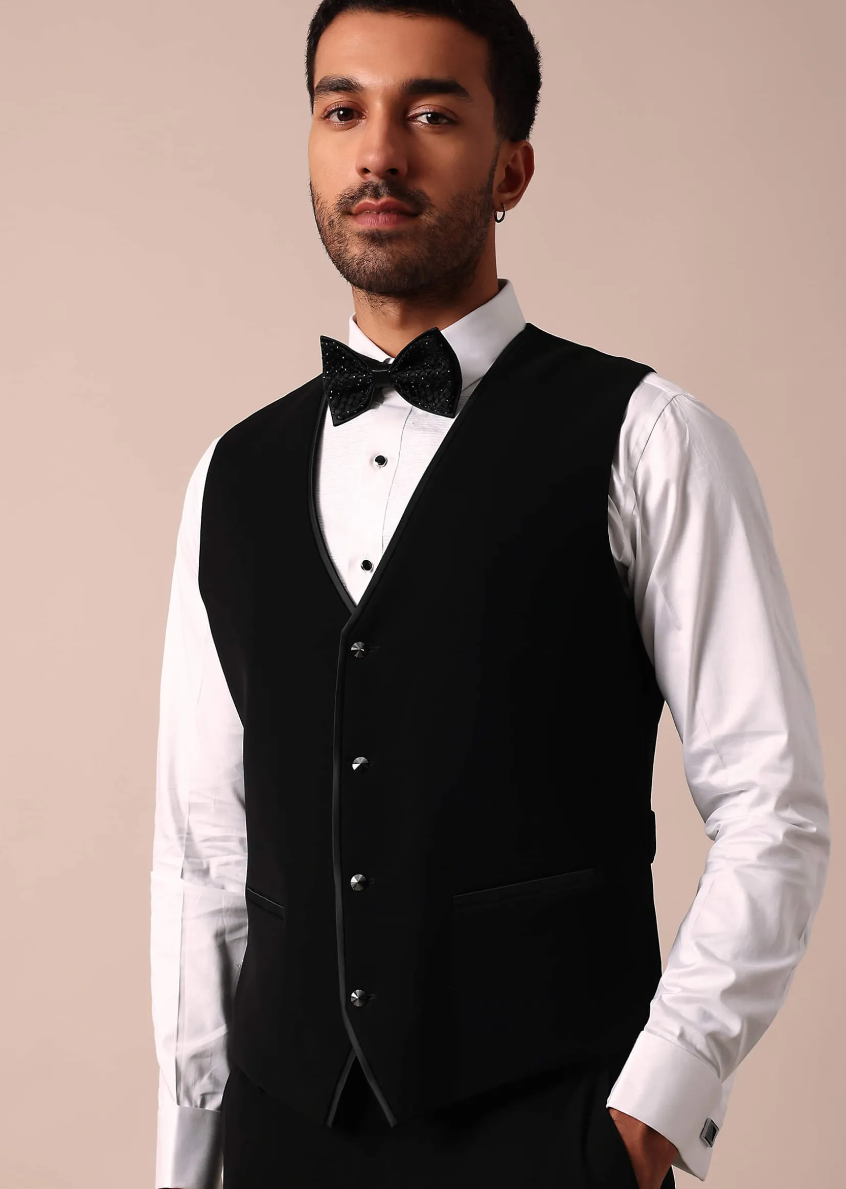 Elegant Black Tuxedo For Men