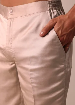 Elegant Stylish Peach Indowestern For Men