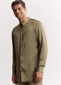 Green Silk Kurta Set With Gotta Embroidered Jacket