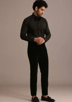 Green Velvet Tuxedo Suit