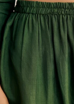 Green Zardosi Work Dola Silk Kurta Dupatta Suit