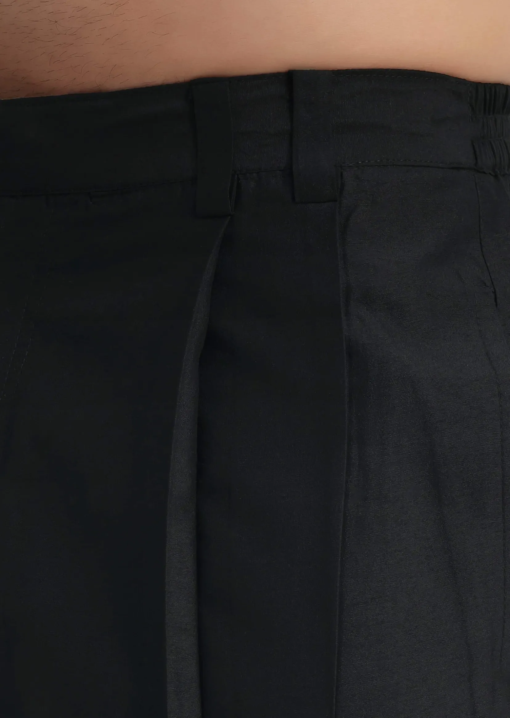 Grey Shaded Sequin Zipper Kurta With Black Pants