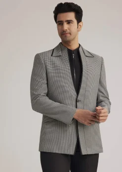 Grey Terry Rayon Suit Set