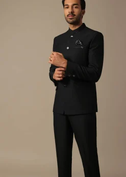 Jodhpuri Suit in Black
