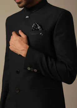 Jodhpuri Suit in Black