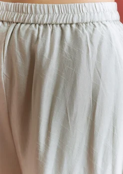 Light Grey Dola Silk Kaftaan Suit With Zardosi Work