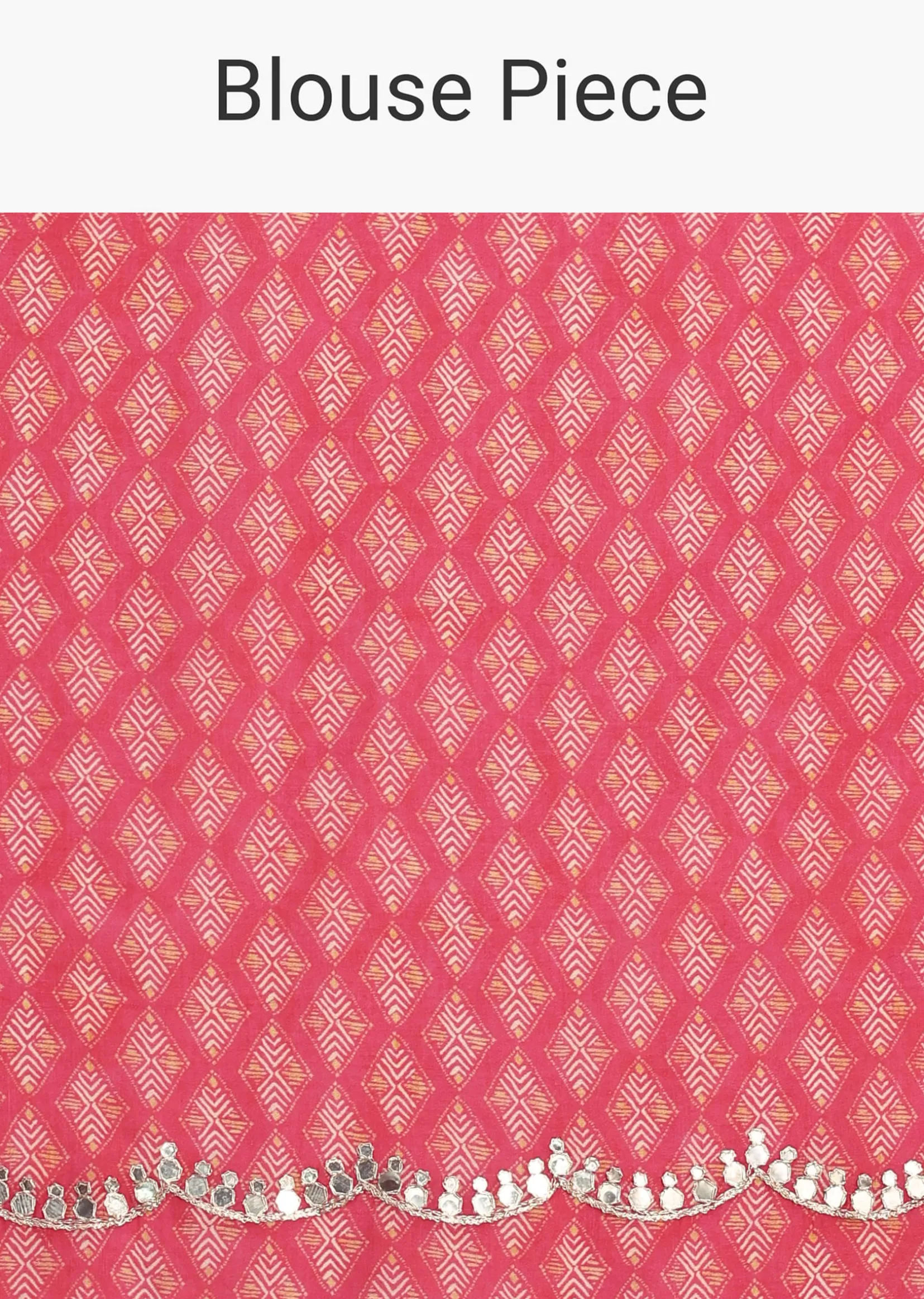 Multicolor Abstract Printed Muslin Saree