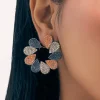 Multicolour Diamond Dangler Earrings