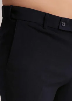 Navy Blue Embroidered Jodhpuri Suit