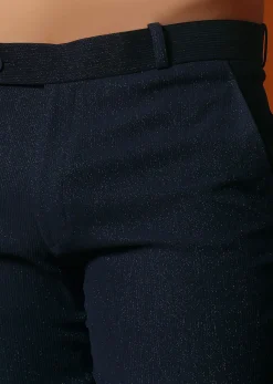 Navy Blue Jodhpuri Suit For Men