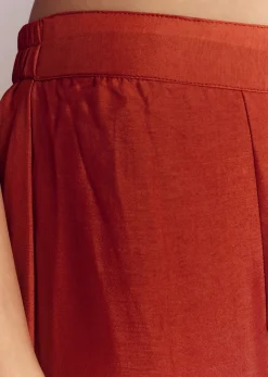 Orange Sharara With Zari Cape