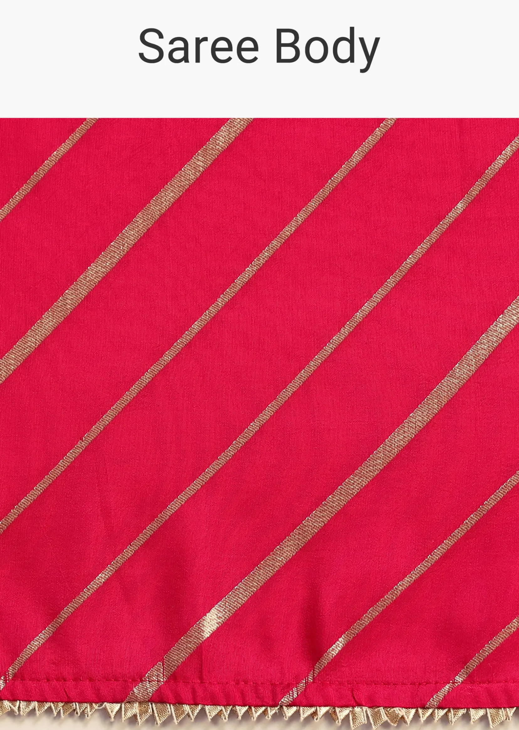 Pink Dola Silk Woven Saree And Gota Patti Border With Unstitched Blouse