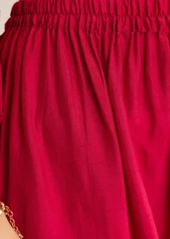 Pink Zardosi Work Dola Silk Kurta Pant With Organza Dupatta