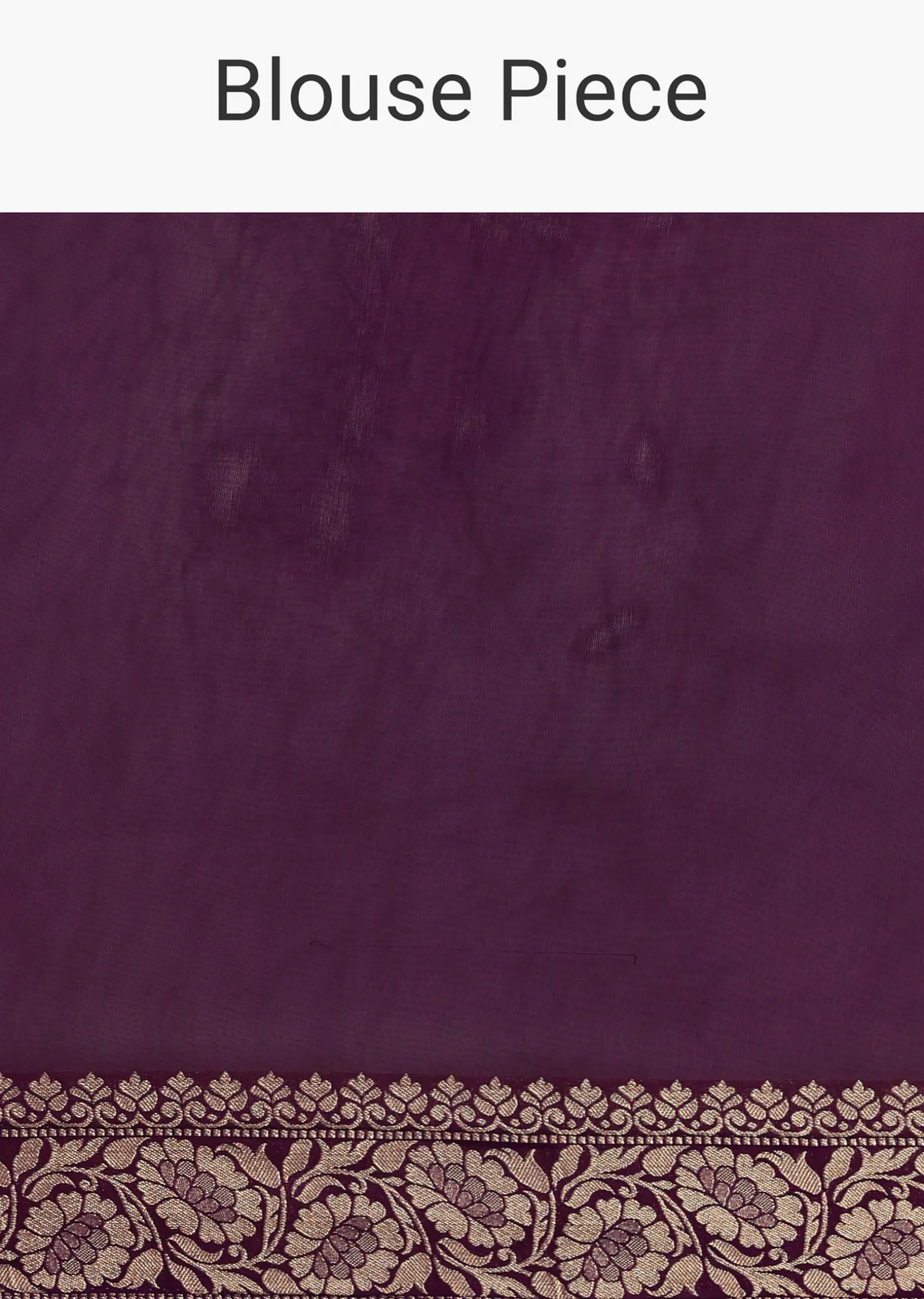 Purple Bandhani Tie Dye Saree With Zari Jaal And Unstitched Blouse