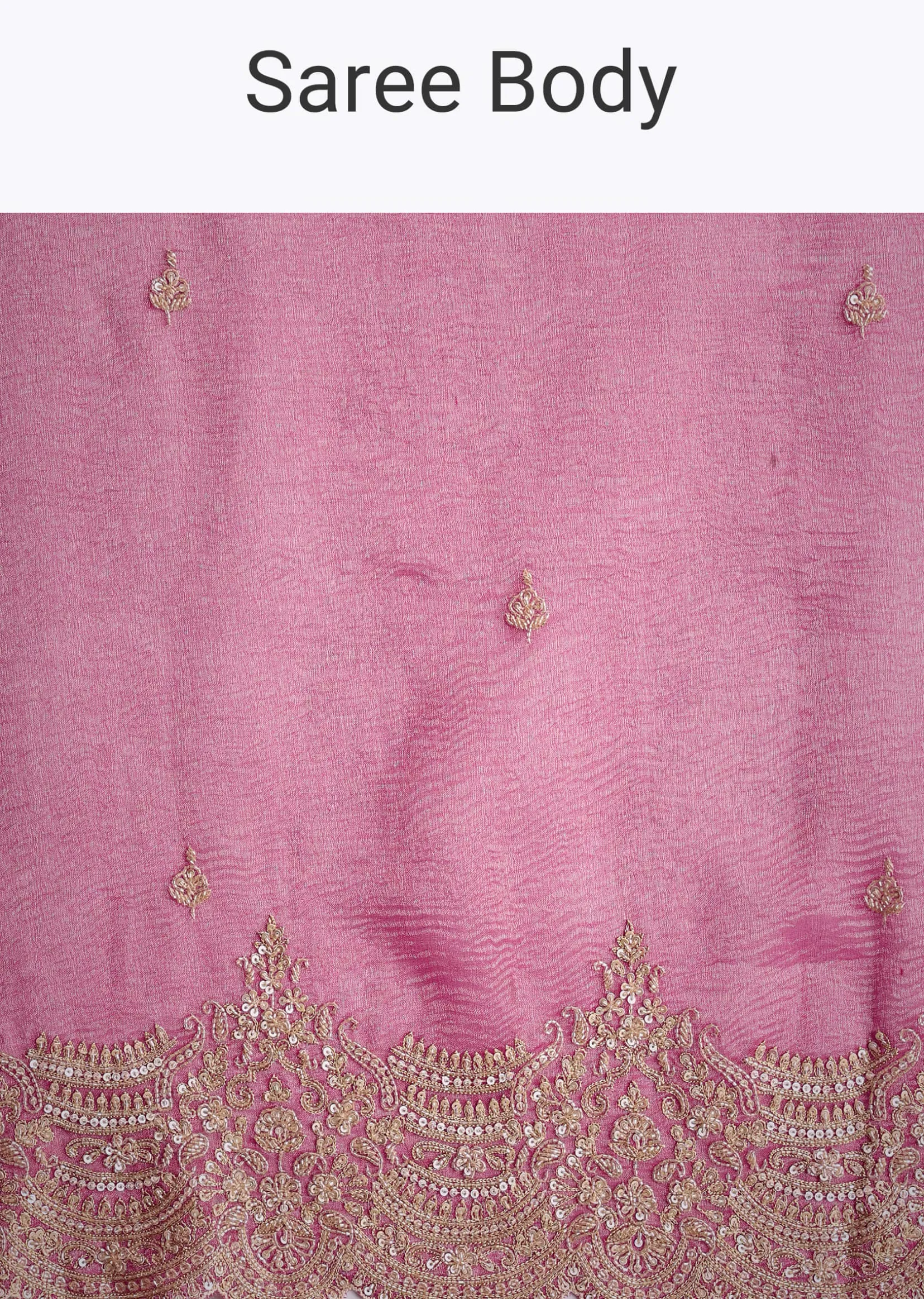 Purple Crush Tissue With Scallop Embroidered Border